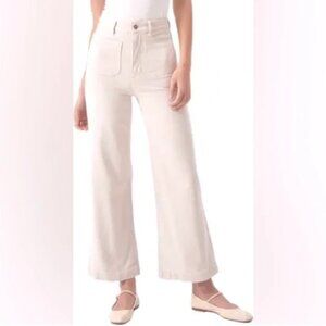 ROLLA'S Cream Flare & Wide Leg Jeans